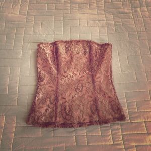Express lace strapless top💕